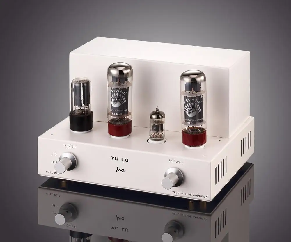 Yulu M2 EL34 Tube Amplifier HIFI EXQUIS Boyuu Class A Single-End Integrated 5Y3 Lamp Desktop Amp YUM2