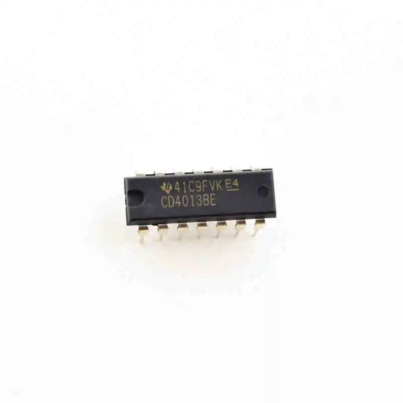 New original CD4013BE CD4013 logic chip DIP-14 pen