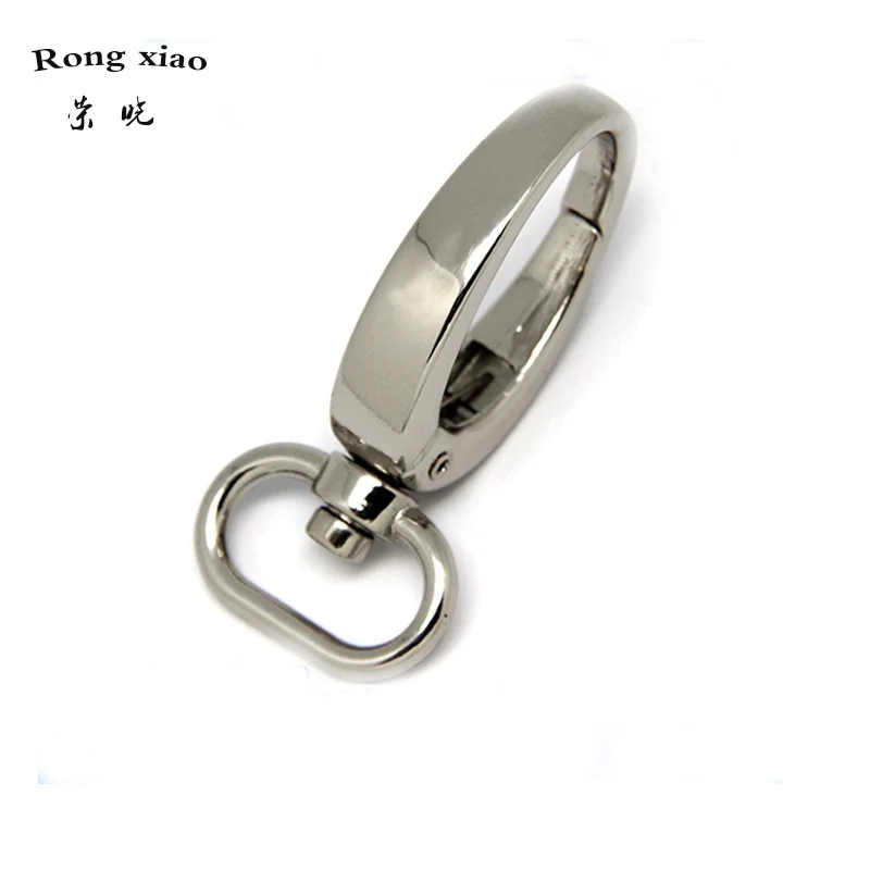 2.0 cm (3/4 inch inside) swivel clasp swivel hooks Silver Nickel Snap Hook for straps bags