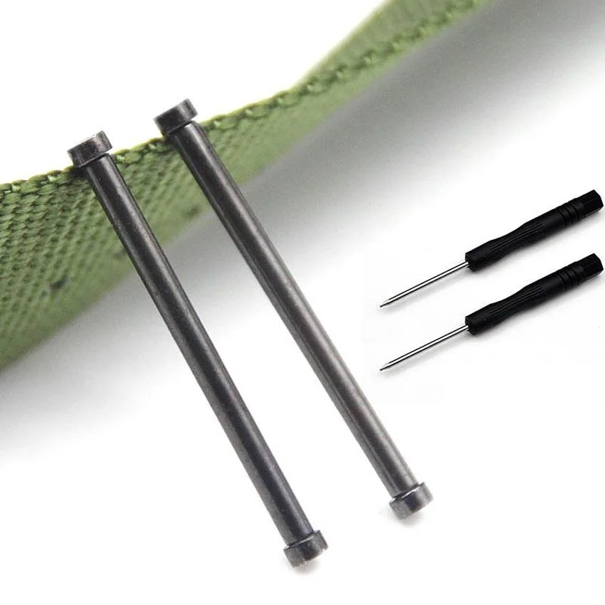 2-PACK Full Coverage Soft ป้องกันหน้าจอโลหะ Secure นาฬิกา Lugs เชื่อมต่อและไขควงสำหรับ Garmin Fenix 5X/HR