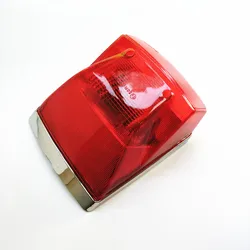 Motorcycle Rear Chrome Light Brake Rear Lamp Taillight For Vespa LML Star Stella Delux PX 125 150 200