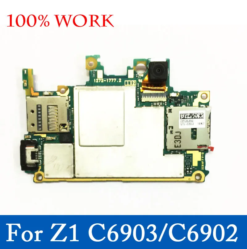 

Ymitn unlocked Mobile Electronic Panel Mainboard Motherboard Circuits Flex Cable With OS For Sony Xperia Z1 L39H C6903 C6902