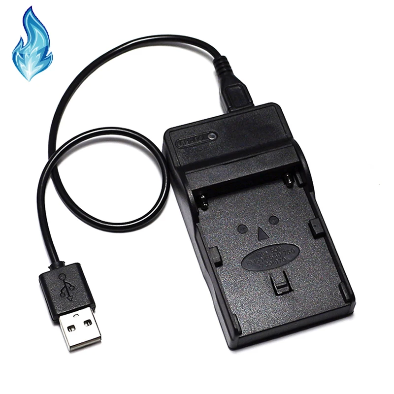 NP-FM50 Battery USB Charger for Sony Cyber-shot Mavica MVC-CD Hi8 CCD-TRV DVD Handycam & MiniDV DCR-HC DCR-PC DCR-TRV