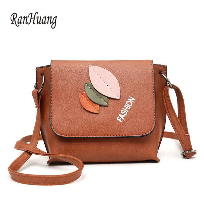 

RanHuang New 2022 Women Casual Mini Handbags Girls Cute Shoulder Bags Ladies Pu Leather Messenger Bags Brief bolsa feminina