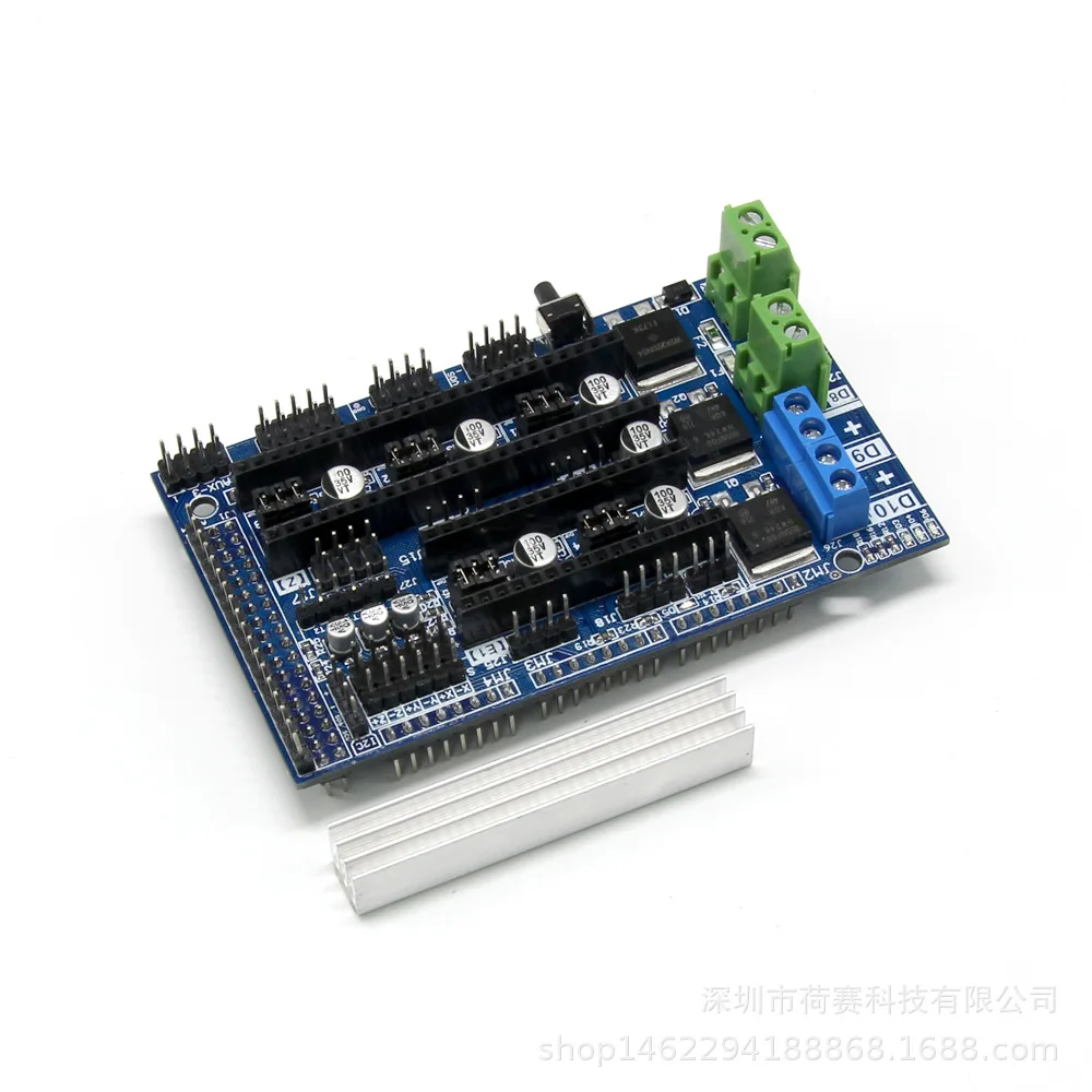 

Ramps 1.6 controller Expansion Control Panel with Heatsink Upgraded Ramps 1.4/1.5 270W for arduino 3D Printer mainboard parts