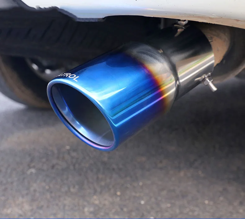 NEW Arrival Design S/S Exhaust Muffer Tailpipe For Nissan Patrol Y62 Armada Accessories 2015 2016 2017 2018