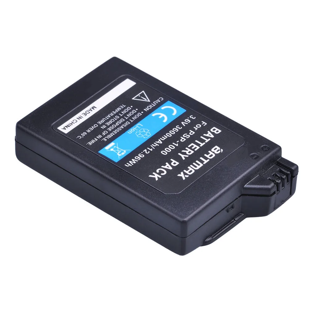 1Pc 3600mAh Battery  for PSP-1000 PSP 1000 Battery SONY PSP 1000 1001 Console