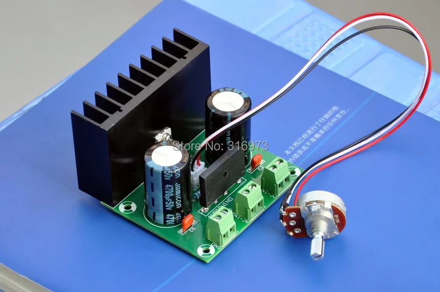 Módulo regulador de voltaje ajustable de 5 amperios, olla externa