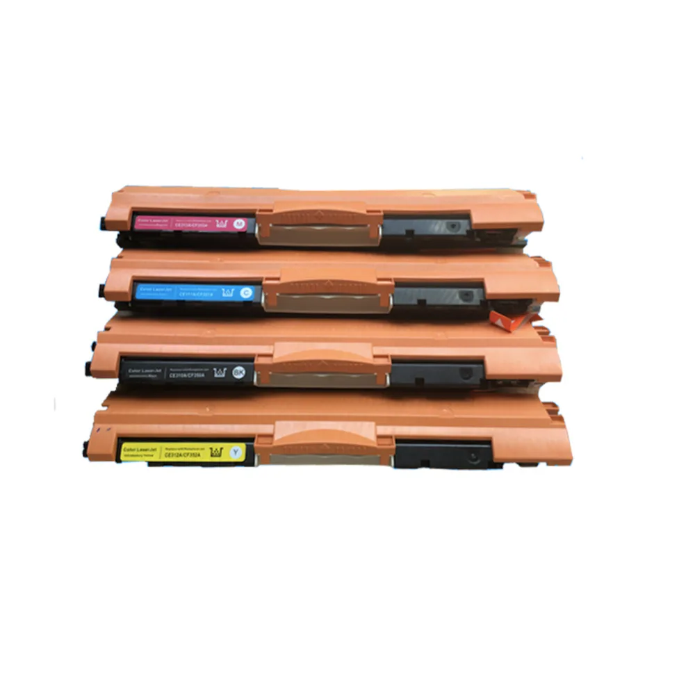 YLC 1set CE310 CE310A - CE313A Compatible Toner Cartridge for HP126A For HP LaserJet Pro CP1025 1025nw M275mfp M175a M175nw