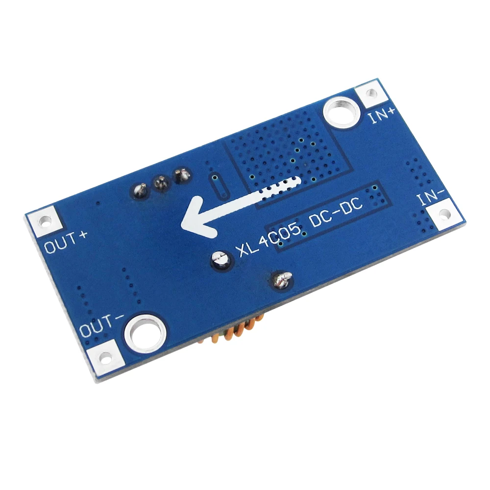 5A DC-DC Step-Down Buck XL4005 Adjustable Power Supply Module DC Step Down Voltage Regulator Board LED Driver 5-32V to 0.8-24V