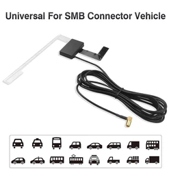 DAB/DAB+ Car Radio Head Unit Aerial Antenna Windshield Mounting SMB Plug Signal Reception Europe DAB DAB+ Signal Receiver