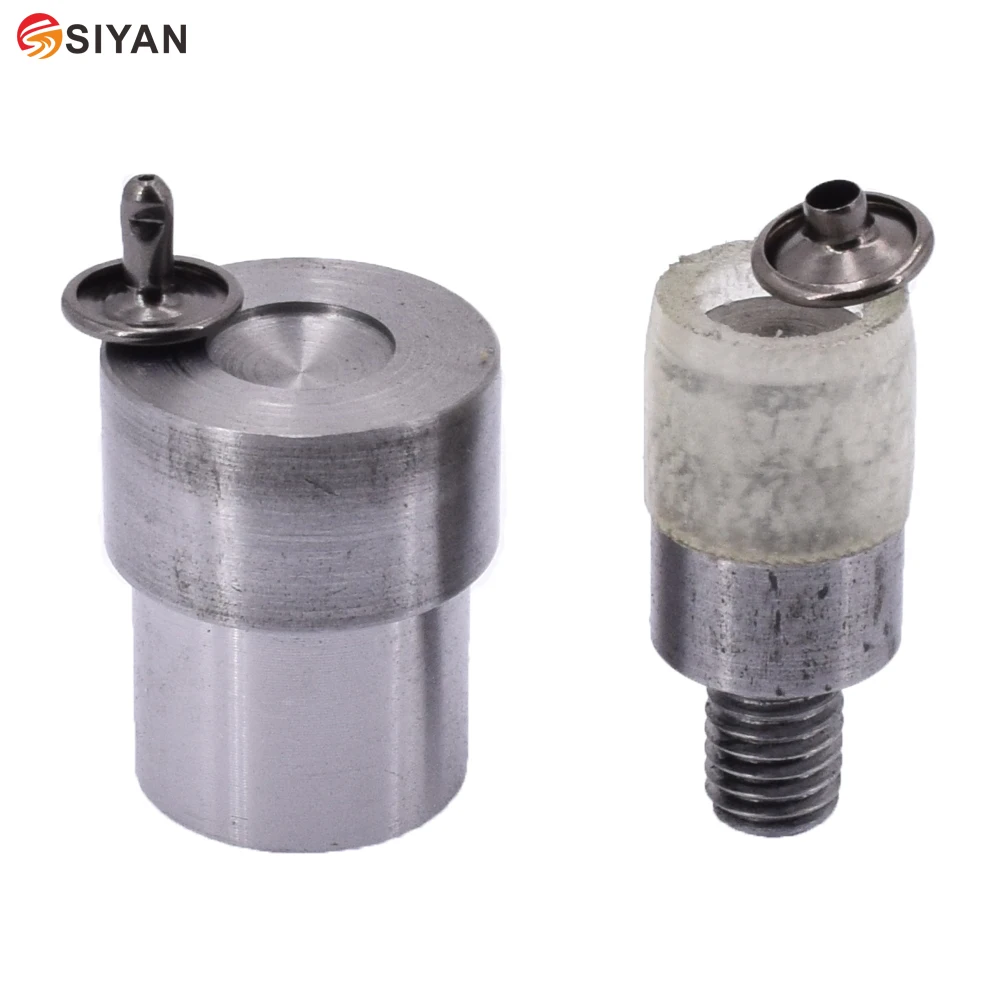 Cap Rivet Mould Tool For Manual Hand Press Machine Double Face Mould Is Available 4mm-15mm Metal Round Rivet Installation Tool