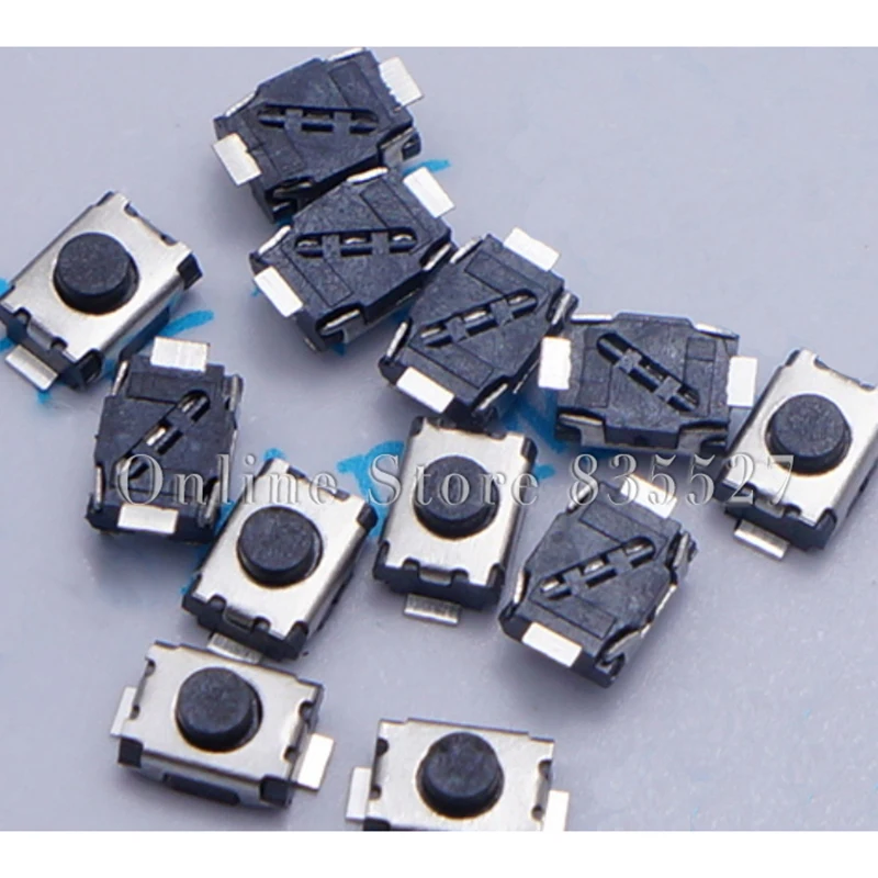 

3000pcs/lot 3*4 button 3*4MM key two 2 feet foot patch touch switch vertical chip SMD switch 3 * 4 MM