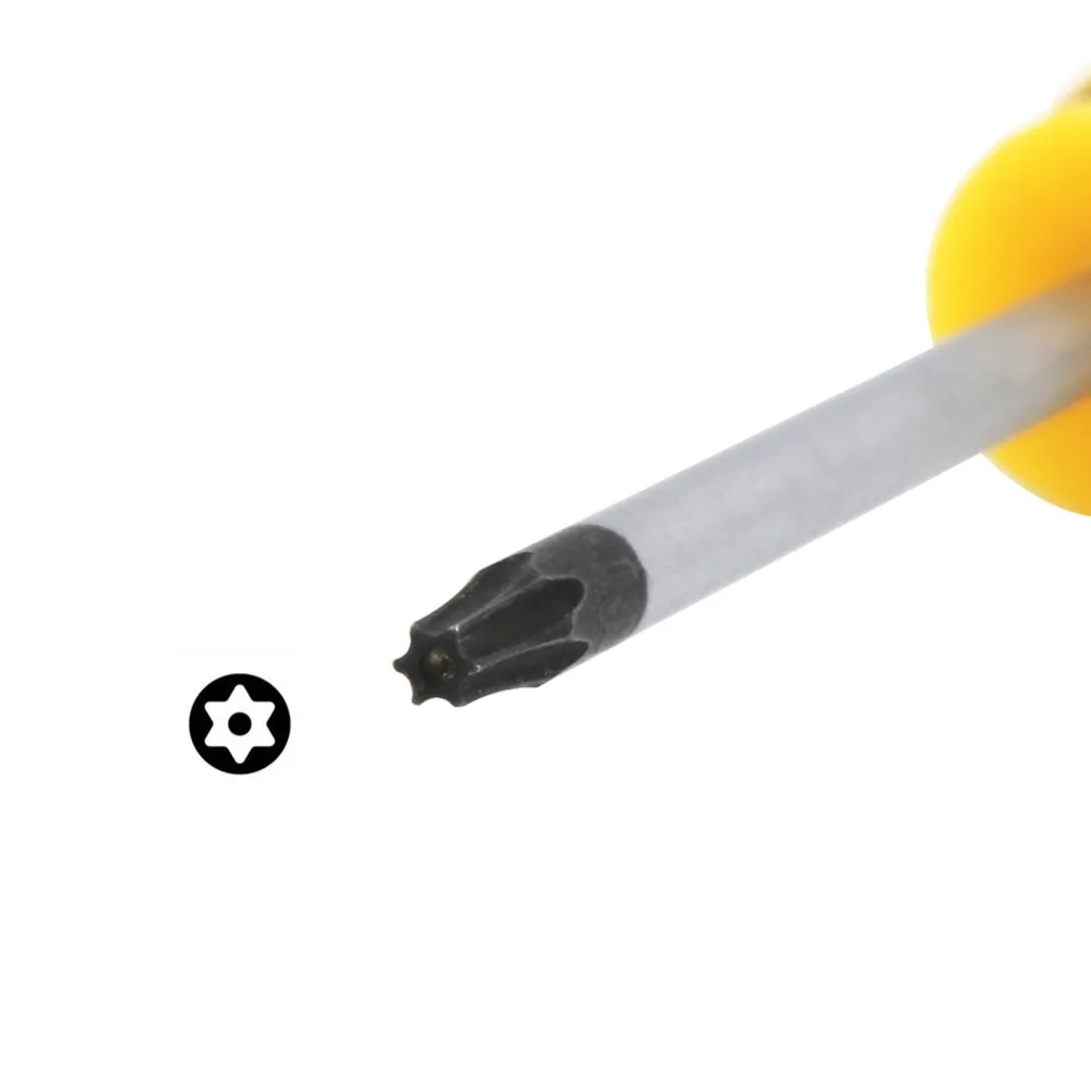 FIXFANS T8 Torx Screwdriver T8H Security Bit Screwdriver with Prying Tool for Xbox One Xbox 360 Wireless Controller Repair Tools