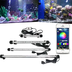 Lumière d'aquarium marine RVB, contrôleur Bluetooth, poisson précieux, luminaire LED pour aquarium, SubSN, lumière précieuse