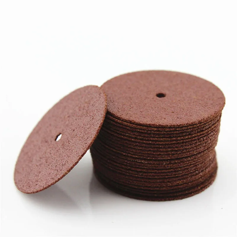 100x Dremel Cut Off Wheels 24mm Reinforced  Discs for Dremel Rotary Red cutting disc circular saw blade abrasive grinding wheel