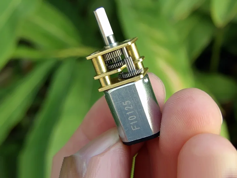 소형 저속 스텝퍼 모터 금속 기어 박스 기어 휠 모델, 샤프트 직경 10mm, N20 DC3V, 8 개