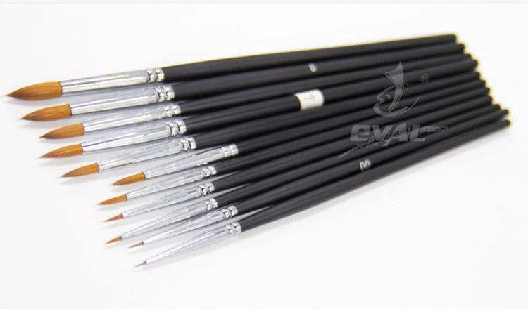 Skilled worker Professiona Pen Sable hair glazed porcelain Pen on glaze pen OP pen Supplies