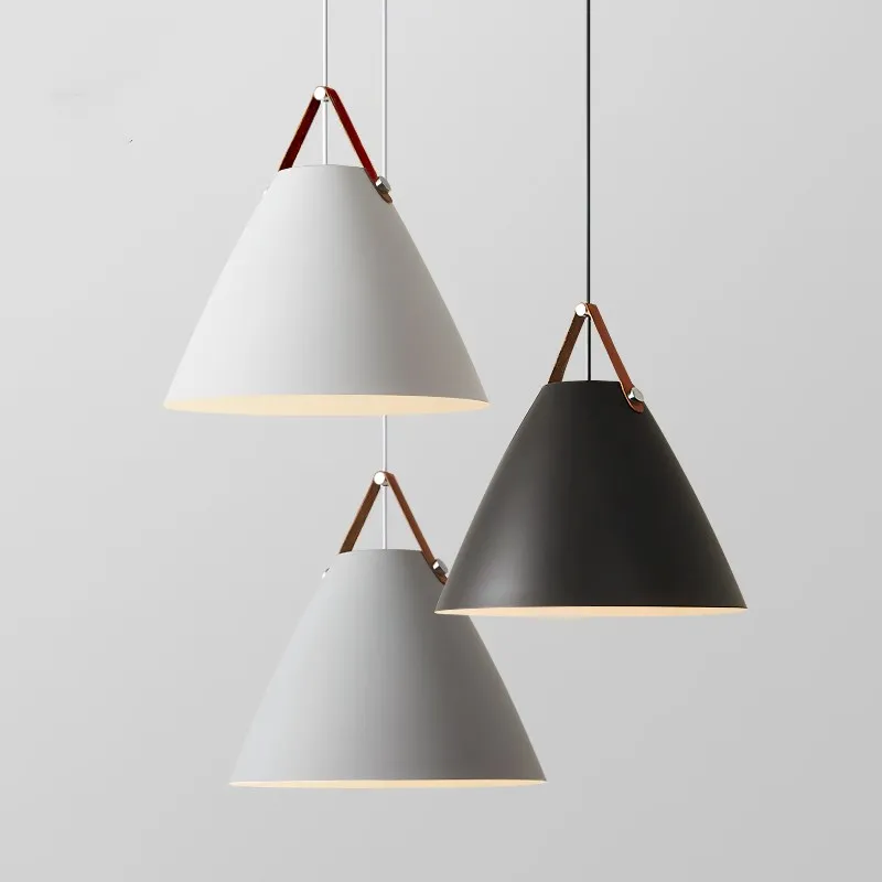 Modern Iron Pendant Lights Nordic Style hanging lights for Kitchen Living Dining room Pendant Lamp hanglamp suspension luminaire