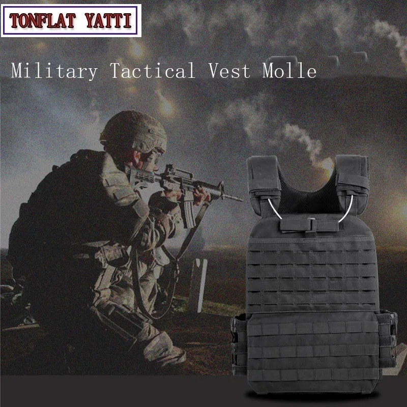 

New 2020 Military Tactical Vest Molle High Density Oxford Tatico Quick Disassembly Combat Plate Carrier Vest Free Shipping