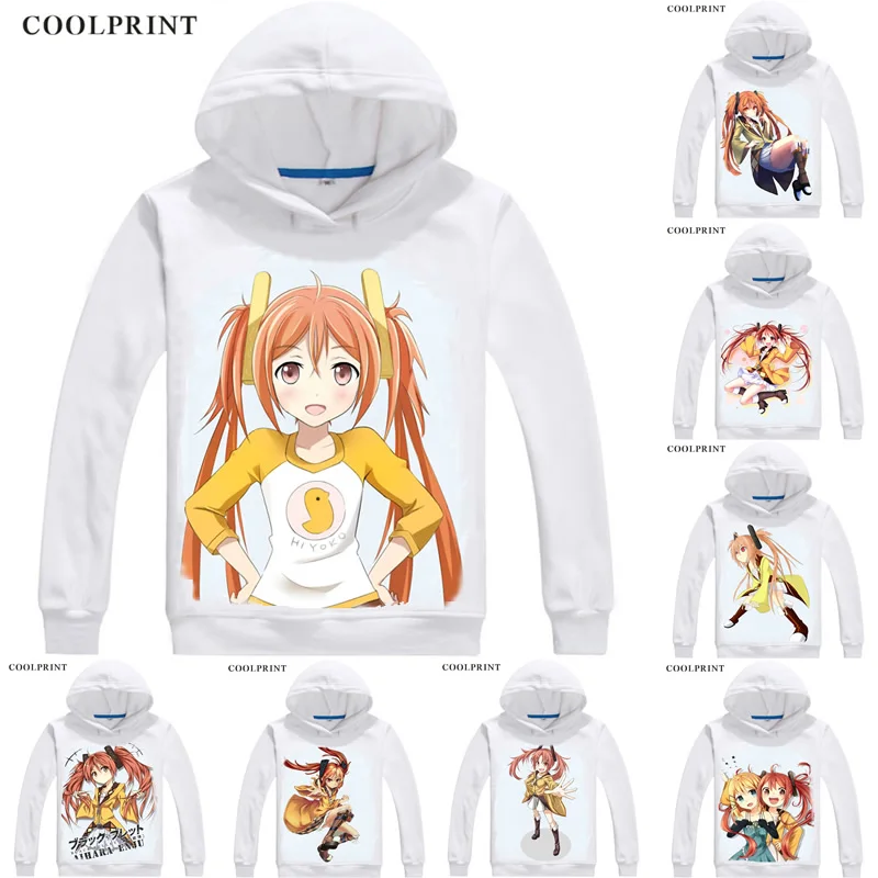 

Black Bullet Burakku Buretto Hoodies Men Hip Hop Anime Hoodie Cursed Child Enju Aihara Cosplay Motivs Anime Sweatshirts Women