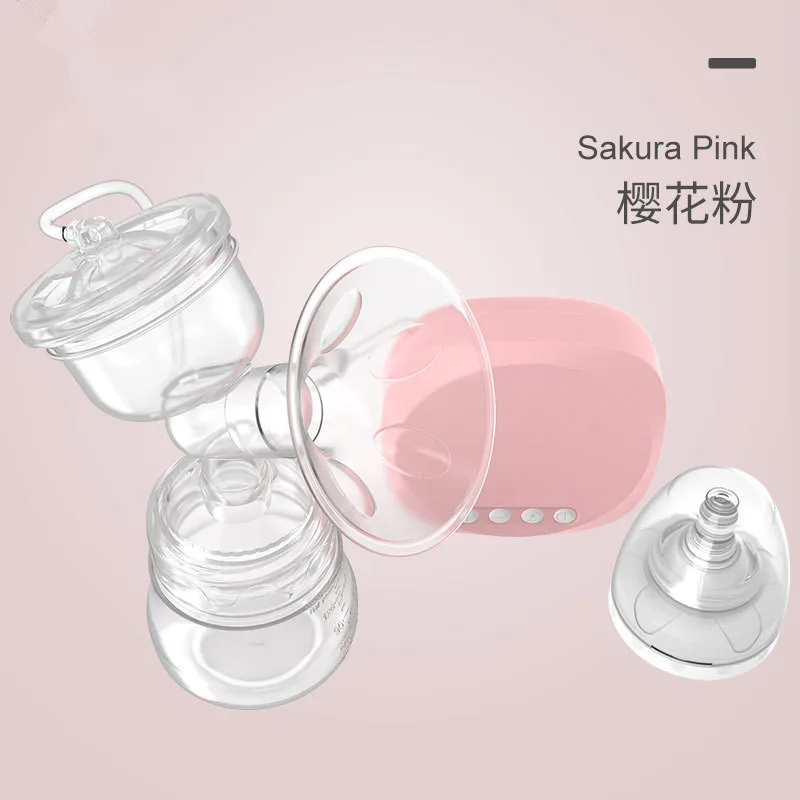 Electric Breast Pump Baby Breast Feeding Milk Extractor Powerful automatic massage breast pump mute BPA free for Pregnant woman