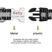 Personalized Reflective Dog Collar #4