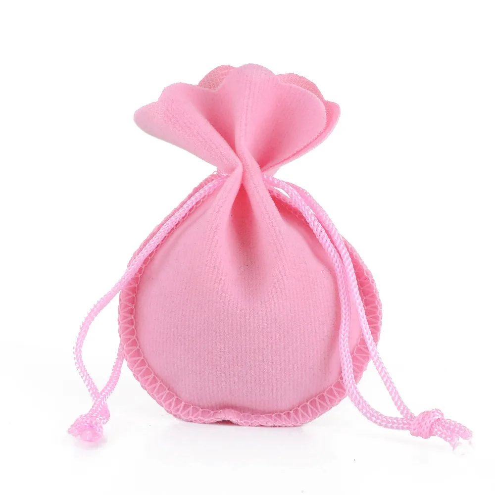 50Pcs 7x9 9x12cm Drawstring Velvet Calabash Bag Gift Packing Bags With Jewelry Wedding Things Party Bead Container Storage