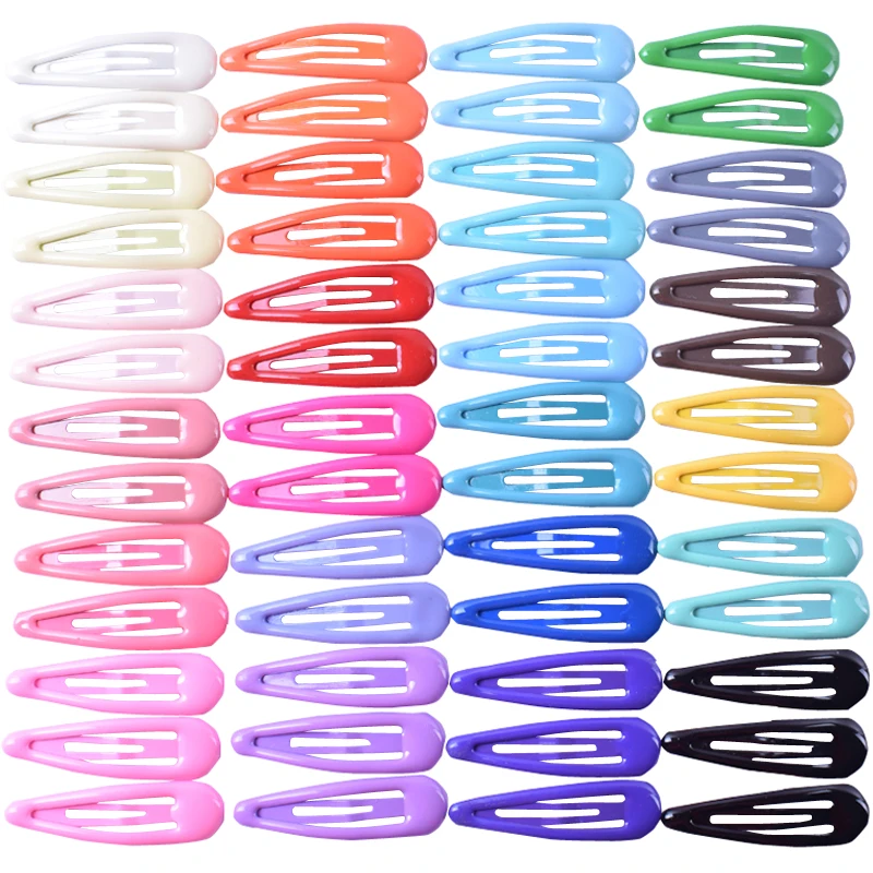 

90pcs/lot Korean fashion Hair Clip Pins BB Hairpins For Kids Children Solid Drop Hairclips Women Barrette Girls Hair Accessories