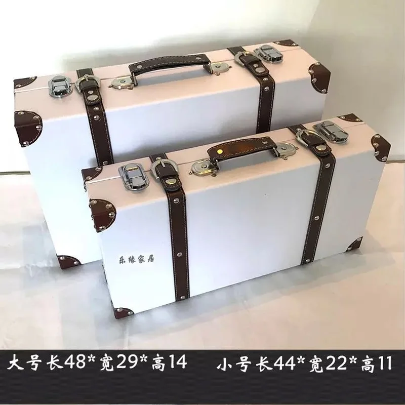 Bolsa Spinner de couro PU para homens e mulheres, mala de bagagem de cabine vintage, bolsa de viagem retrô, nova marca