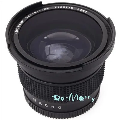 52mm 0.35x altura fisheye広角、マクロレンズレンズ付き、nikon d5200