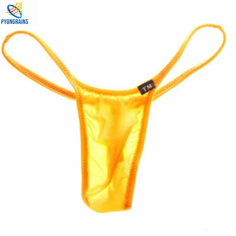 2016 Men Gay Underwear Thongs Brand Sexy G-Strings Man Sleepwear Designed Waist S M L XL XXL Size Bikini Pouch Penis Wonderjock