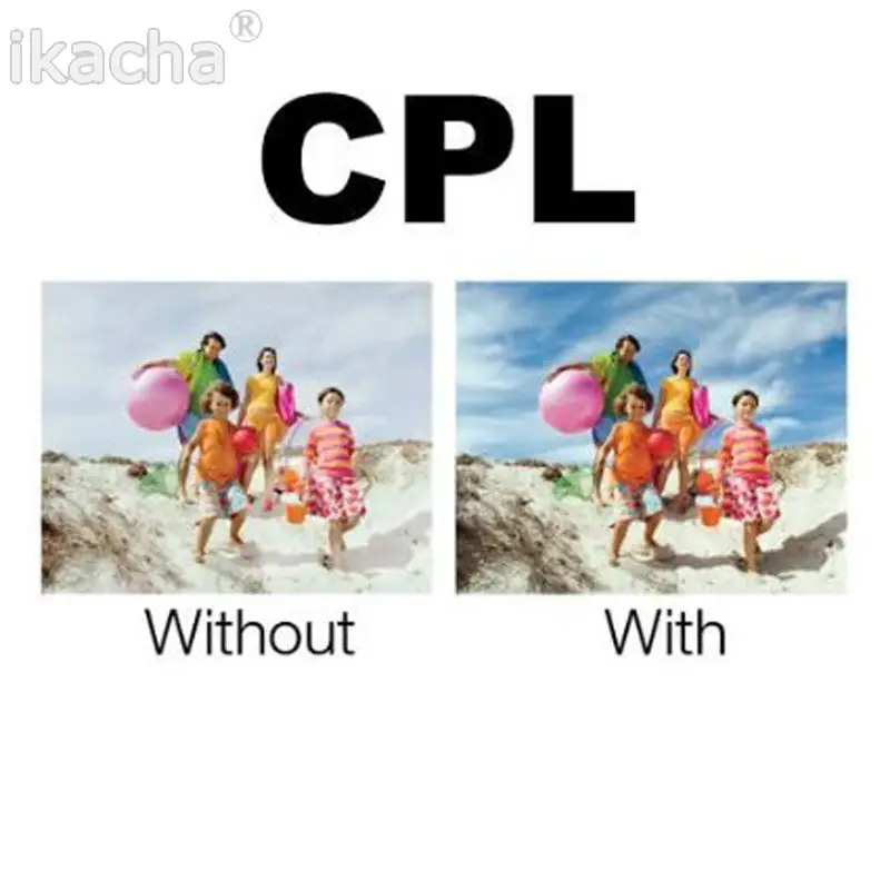 46ミリメートル円偏光光学ガラスcplフィルター用canon用nikon用sonyカメラ