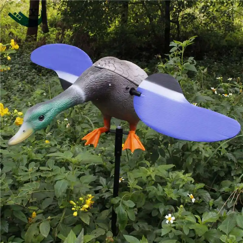 

Xilei 2016 Wholesale Outdoor Hunting Hdpe Plastic Decoys 6V Motor Duck Decoys Mallard Duck Decoys With Magnet Spinning Wings