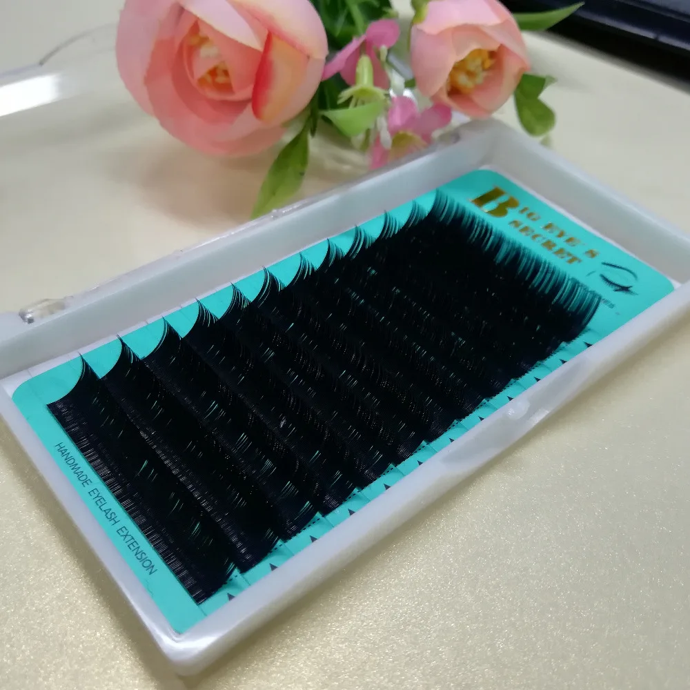 2022New Arrived 0.05/0.07/0.10 C/D Magic Eyelash Volume Easy To Make Fan Effect False Eyelash and Blooming Faux Mink Lashes