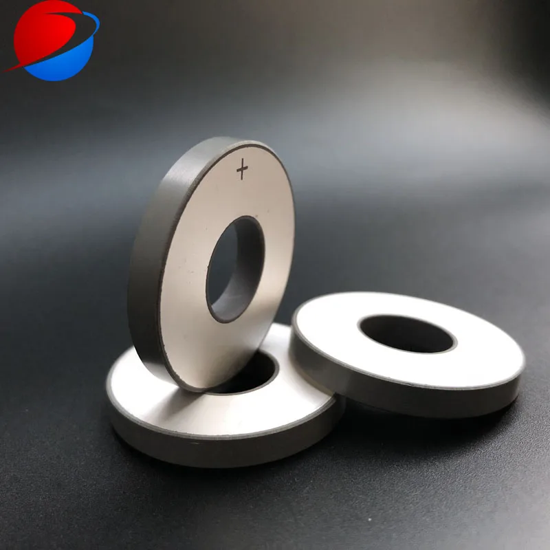 piezo ceramic element 50x20x6.5mm PZT8 ring piezoelectric ceramic