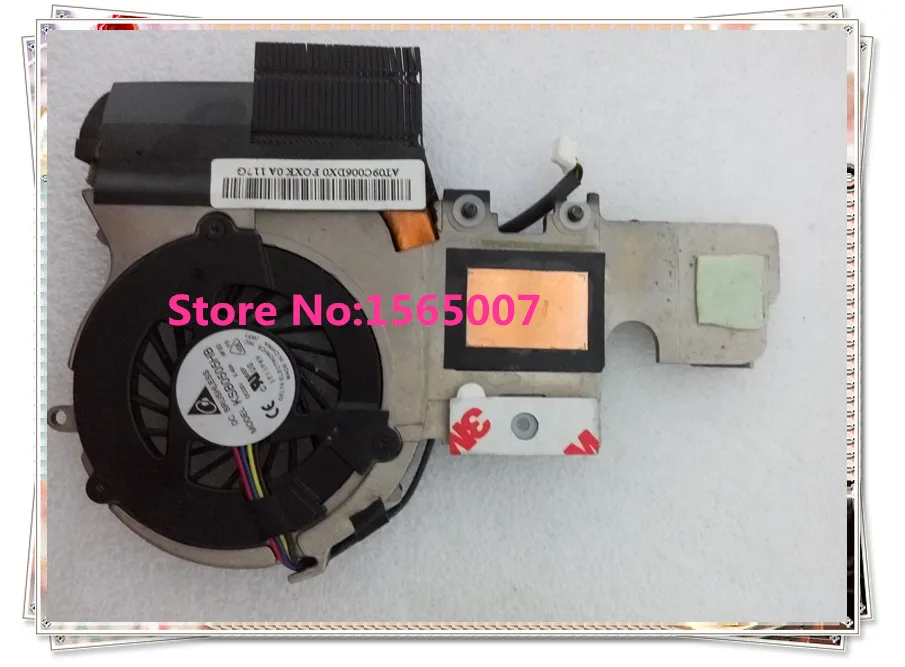 FOR  HP EliteBook 2540 2540P 598789-001 I3 I5 original laptop cooling fan heatsink & fan adiator & FAN