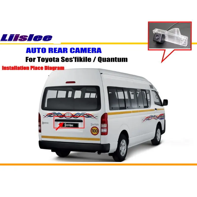 For Toyota Ses'fikile/Quantum Car Rearview Rear View Camera Backup Parking Back AUTO HD CCD CAM Accessories Kit