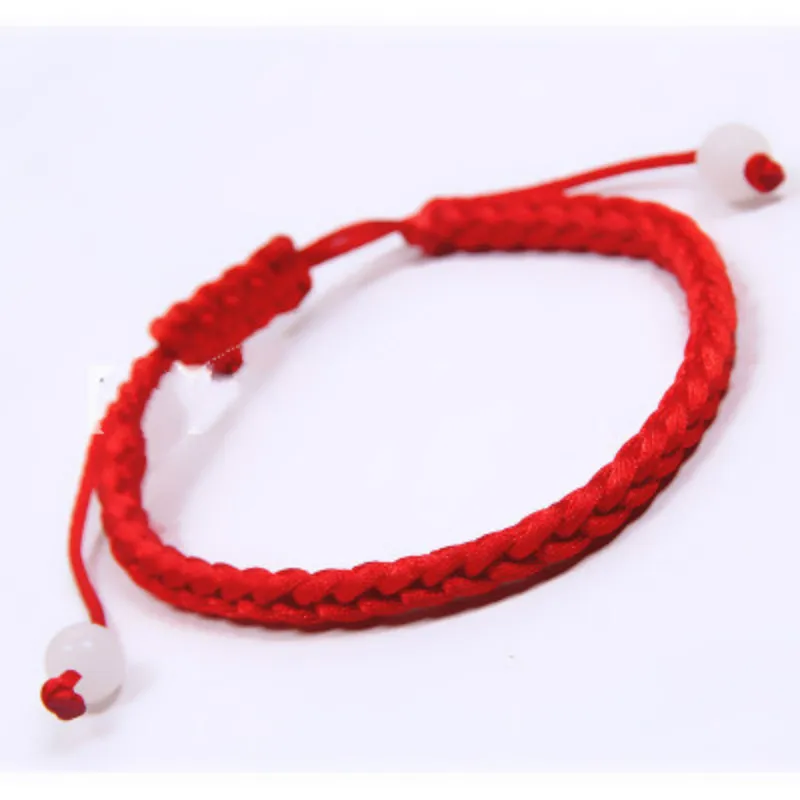 Polyester Kabbalah Red String Braided Friendship Bracelets 27.5cm(10 7/8