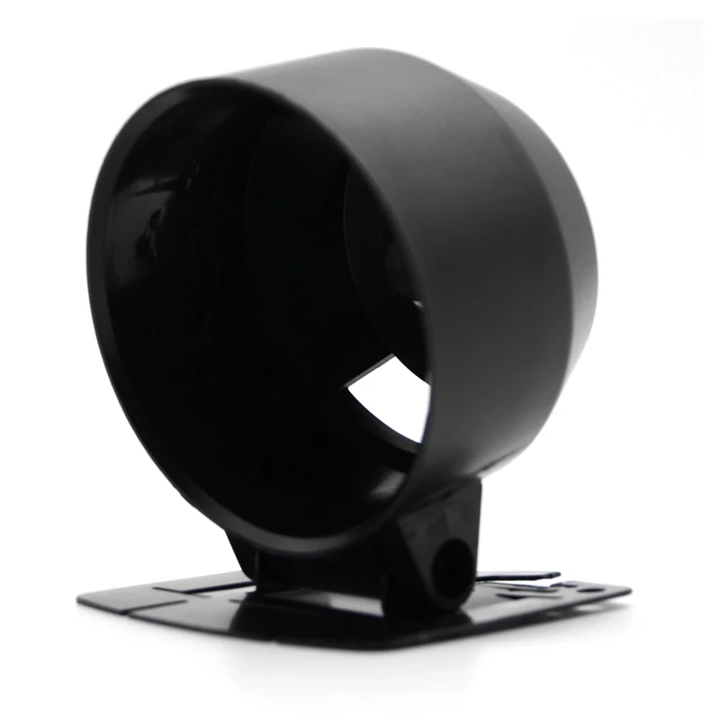 Black Gauge Pod Bracket 60mm Racing Gauge Pod Gauge Cap Car Meter Cap Dash Pod Mount Holder Plastic Gauge Pods