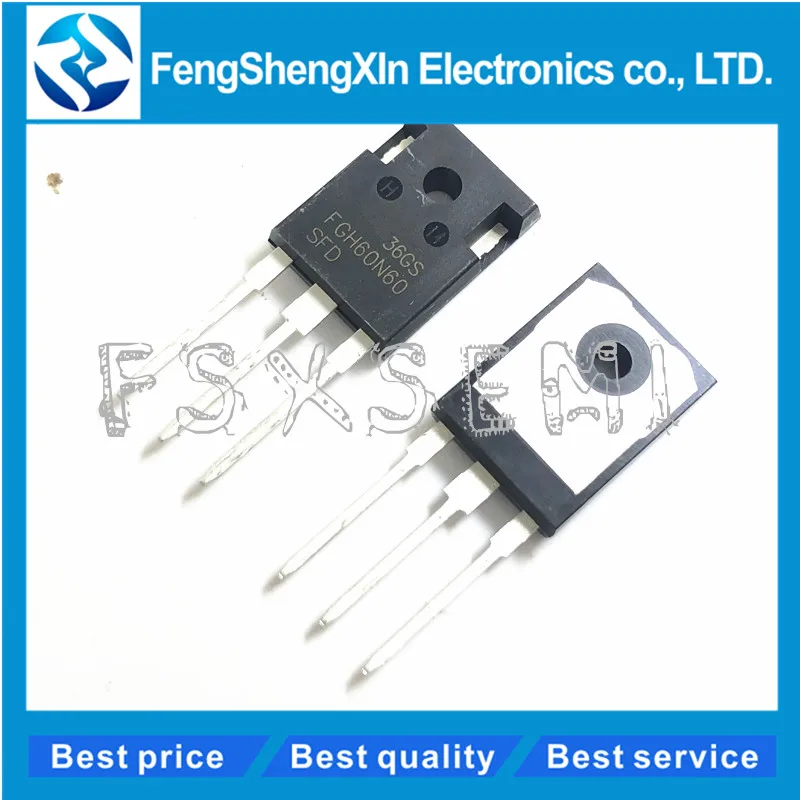 5pcs/lot FGH60N60SFD FGH60N60 60N60 IGBT 600V 120A 378W TO-247