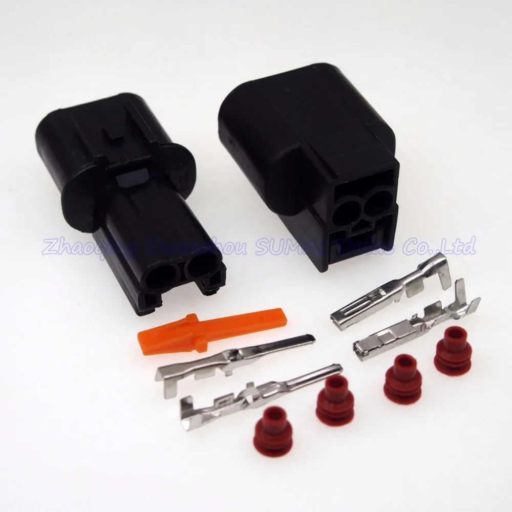 2 Pin 2.2mm Auto ABS sensor plug,2P Car ABS plug connector for KUM,Mitsubishi,SOUEAST car ect.