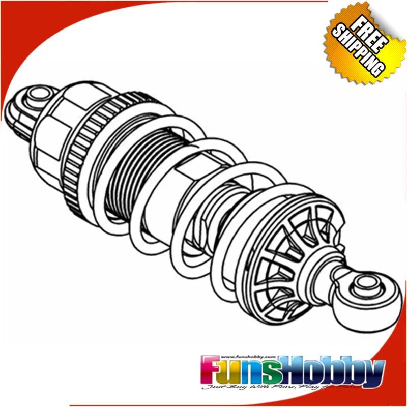 

MCD Racing XS5 F/R FT Shock Absorber Assy.COD.322001X