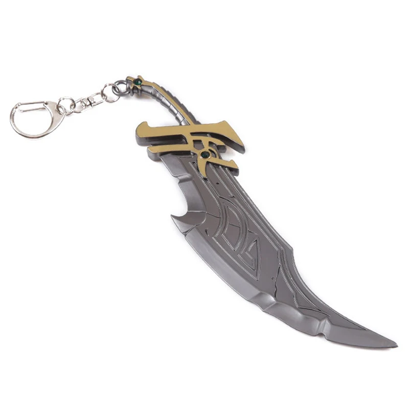 Bsarai THE BARBARIAN KING Sultan Highland Viking Warring Kingdoms Tryndamere 16cm/6.3''  Limited edition Model Key chain/Ring