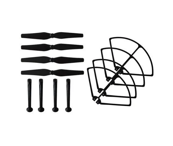 

SYMA X8C X8W X8G RC Quadcopter Original Spare Parts Crash Pack Propeller + Landing Skid + Propeller Guard Free Shipping