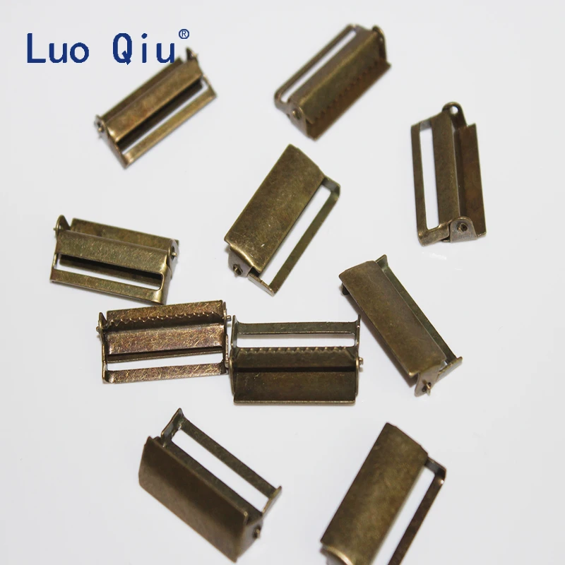 حمالة حزام حزام الابازيم للرجال الحمالات كليب حزام اكسسوارات المعادن ضبط مشبك تنظيم المشبك 25 مللي متر 100 قطعة/الوحدة #3