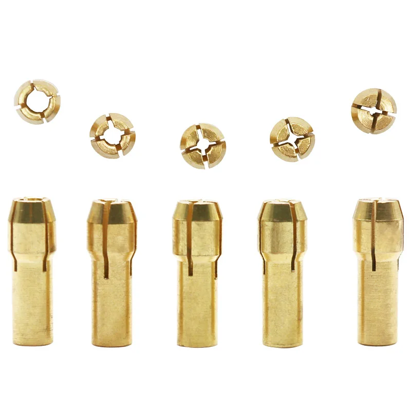 7pcs 0.5-3mm Drill Chuck Collets Set of Quick Chuck for Mini Tools