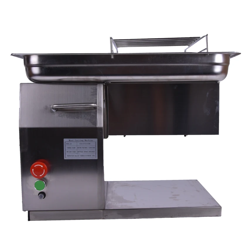 

110V220V/240V hot sale in stock commercial use new design QH meat slicer cutting machine 250KG per hour +steady