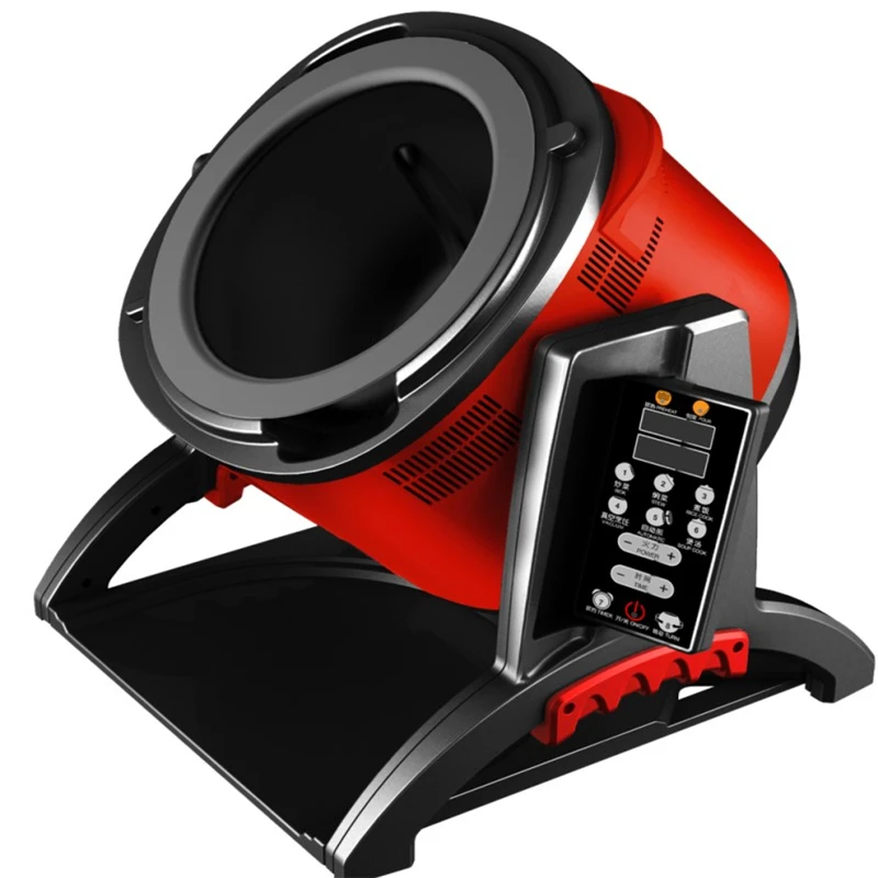 Machine de cuisson électrique automatique intelligente, marmite antiarina, wok électromagnétique, clés chinoises et anglaises, 6L