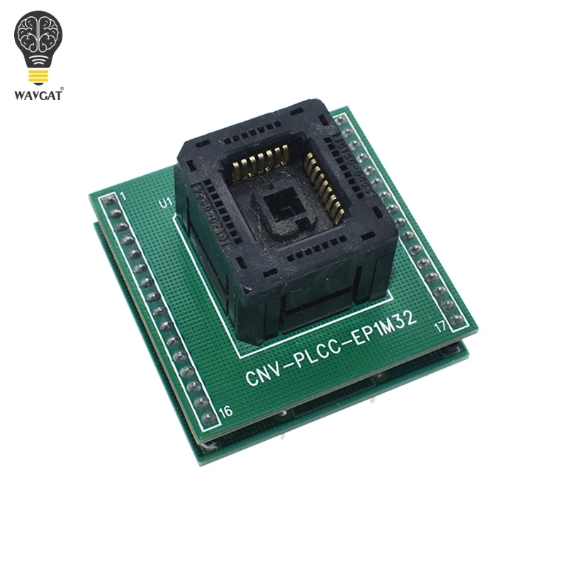 Top Quality Chip programmer PLCC32 adapter socket CNV-PLCC-EP1M32 0324-309 with Board for BIOS PLCC32